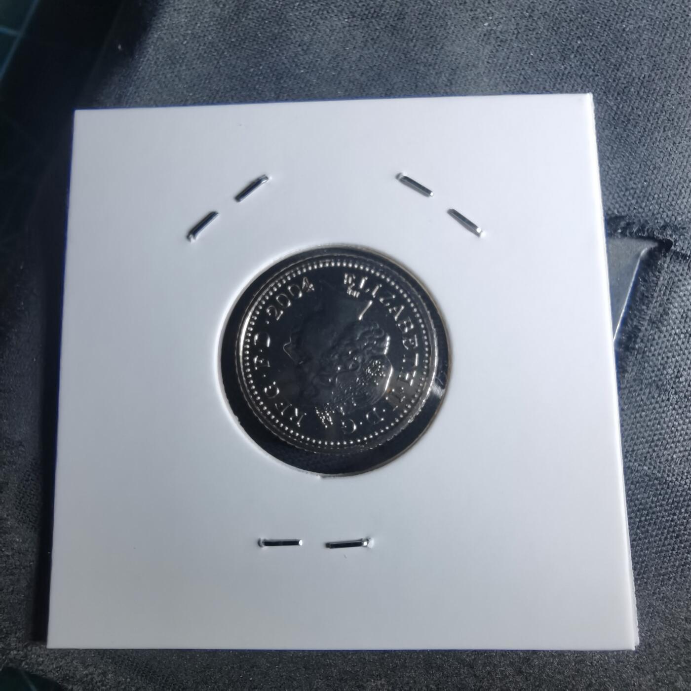 沼泽如烟--第953场 英国2004年5便士