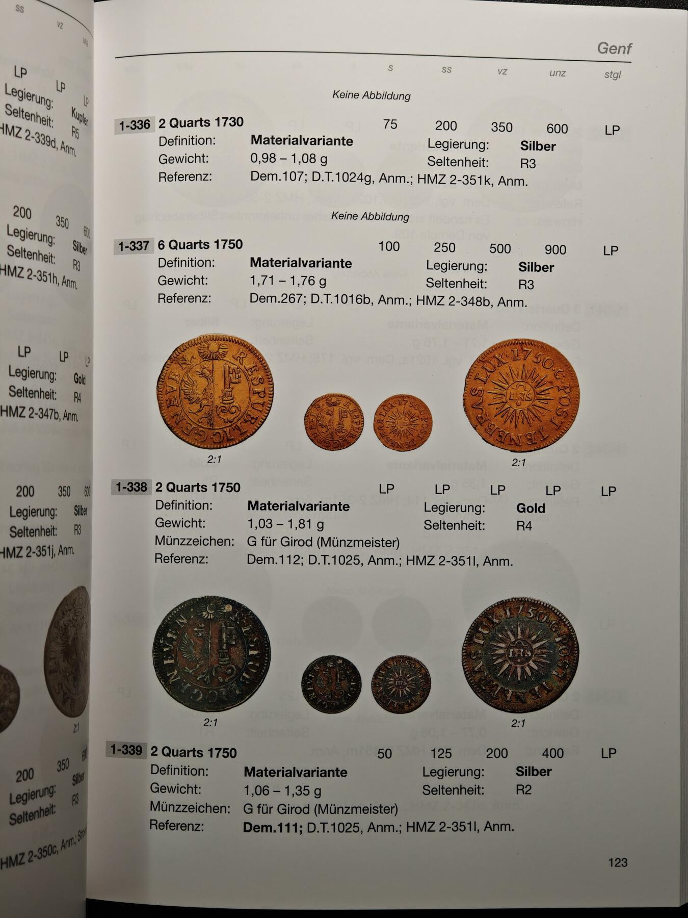 【德藏】世界币章拍卖第160期 全新塑封 瑞士样币目录 第一册 硬壳精装 全书约：336页