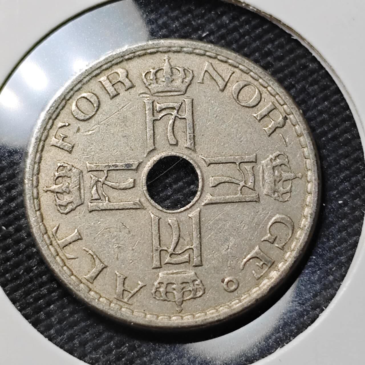 KK钱币收藏小铺  第386期  2月预留时间 周末发货  1939挪威50欧尔