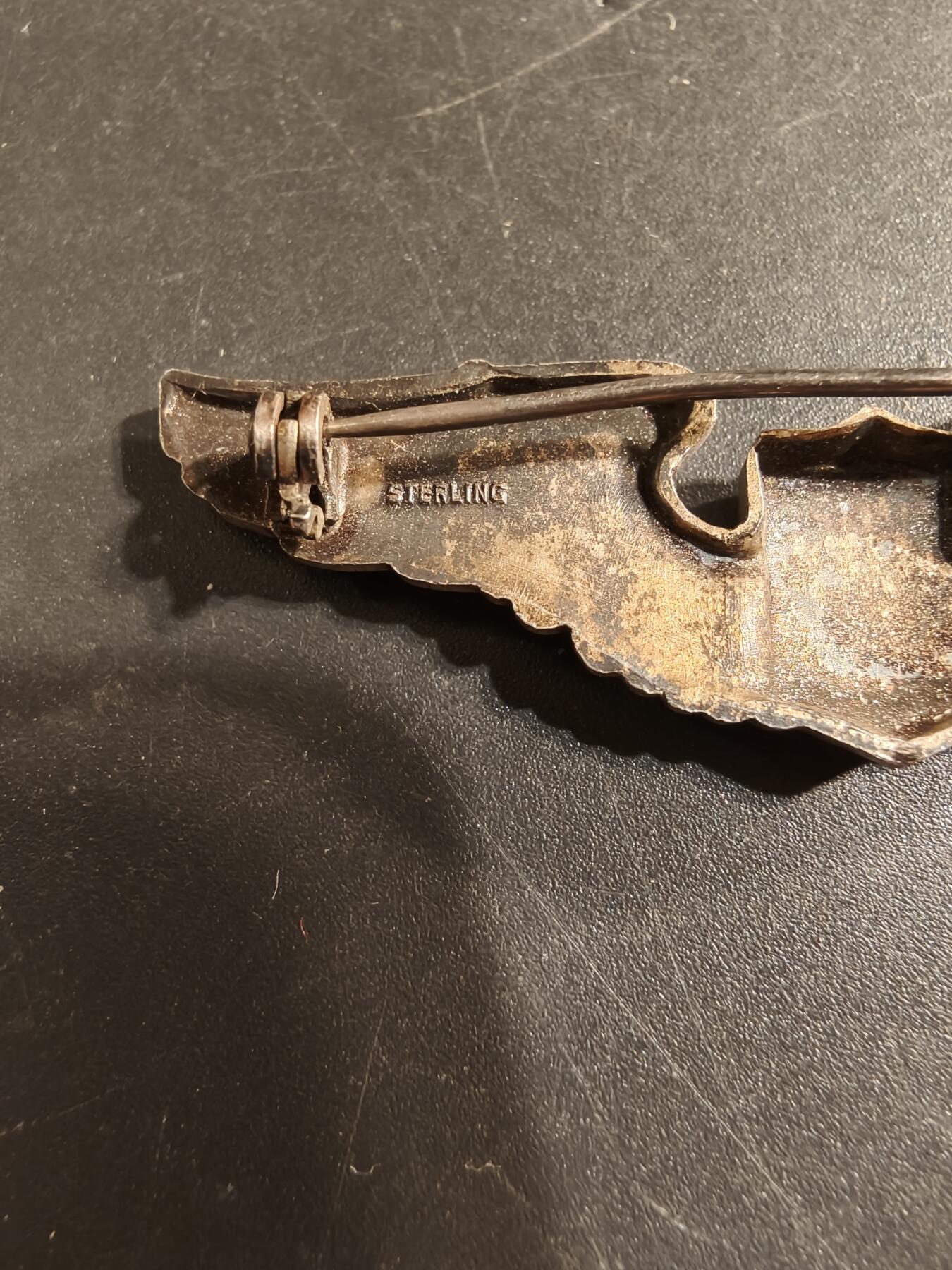 老王徽章第174期 美国二战陆军航空兵飞行员技能章    925银    2英寸   二战时期横针版