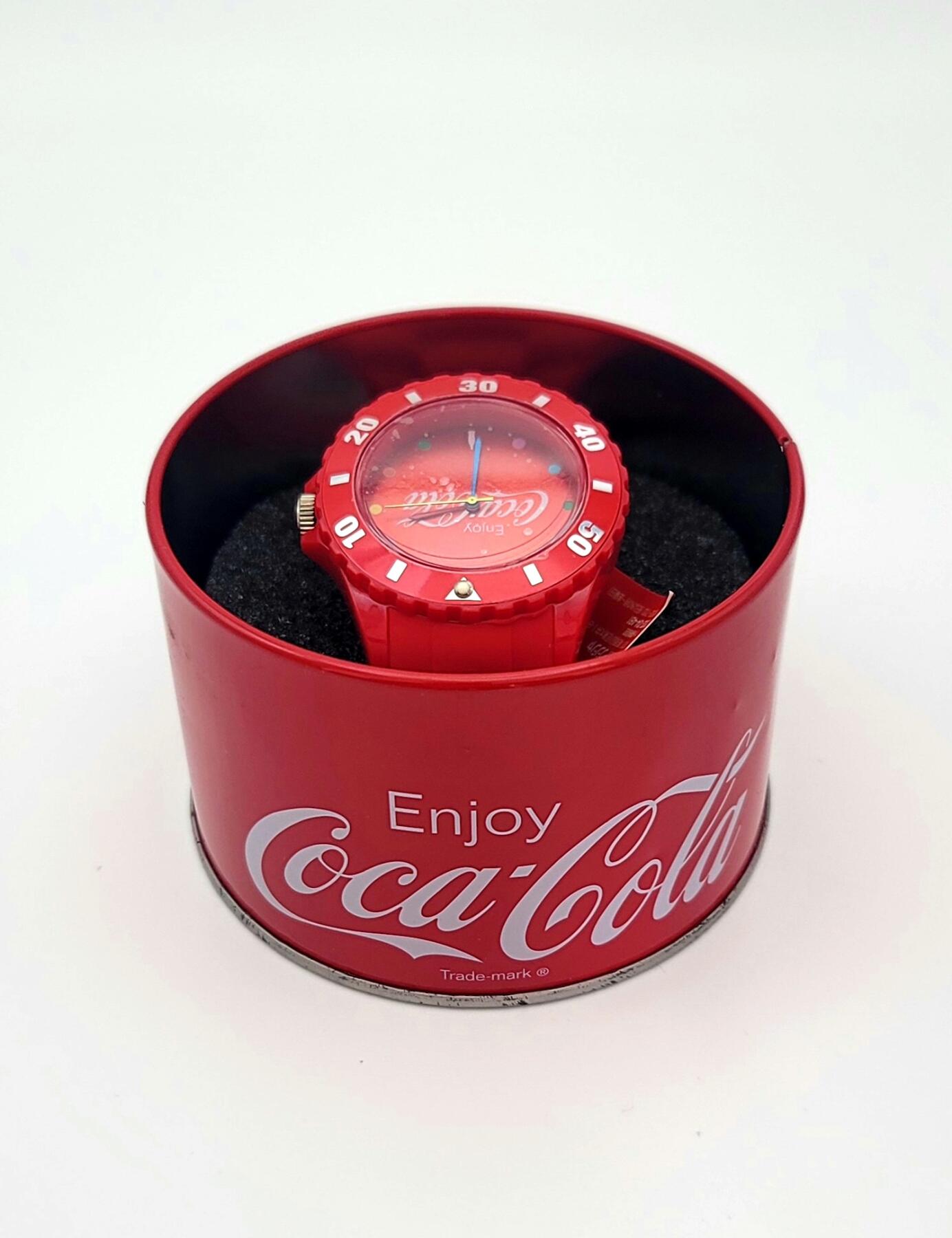 精选藏品–百事可乐–可口可乐–限量版潮流手表–礼盒包装–珍藏首选