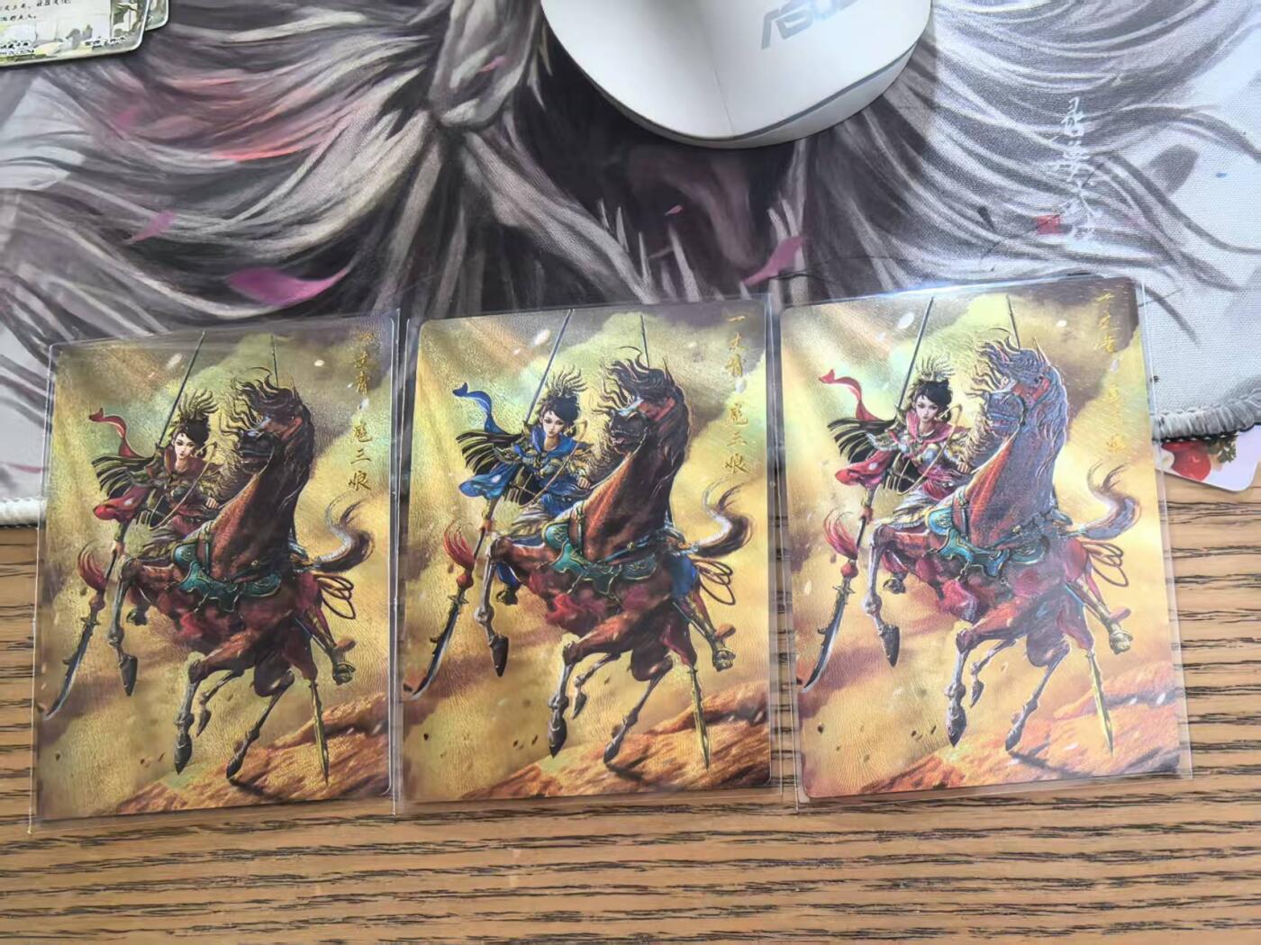 天玑星卡拍第157期《1.5周一截拍》持续收拍收评中 满赠卡需备注 卡德曼 杆子 三色三娘 粗闪 金编编号 158 156 149/300