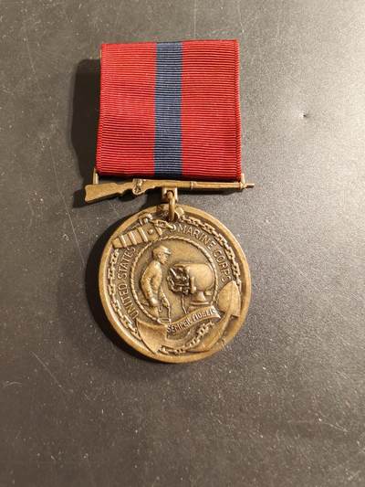 老王徽章第174期 - 美国海军陆战队品德优良奖章