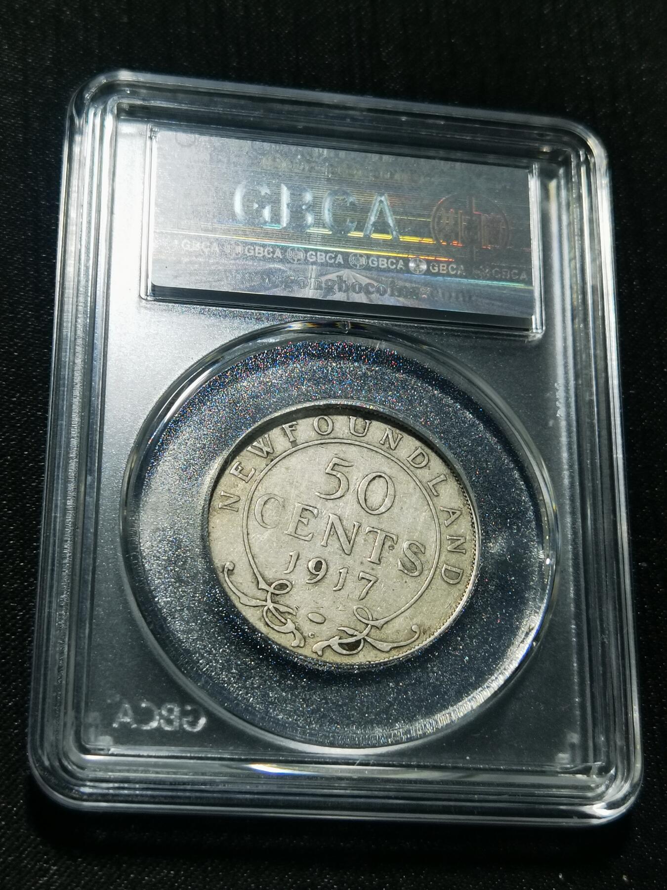 天下钱庄专场欢迎参拍 英属纽芬兰银币