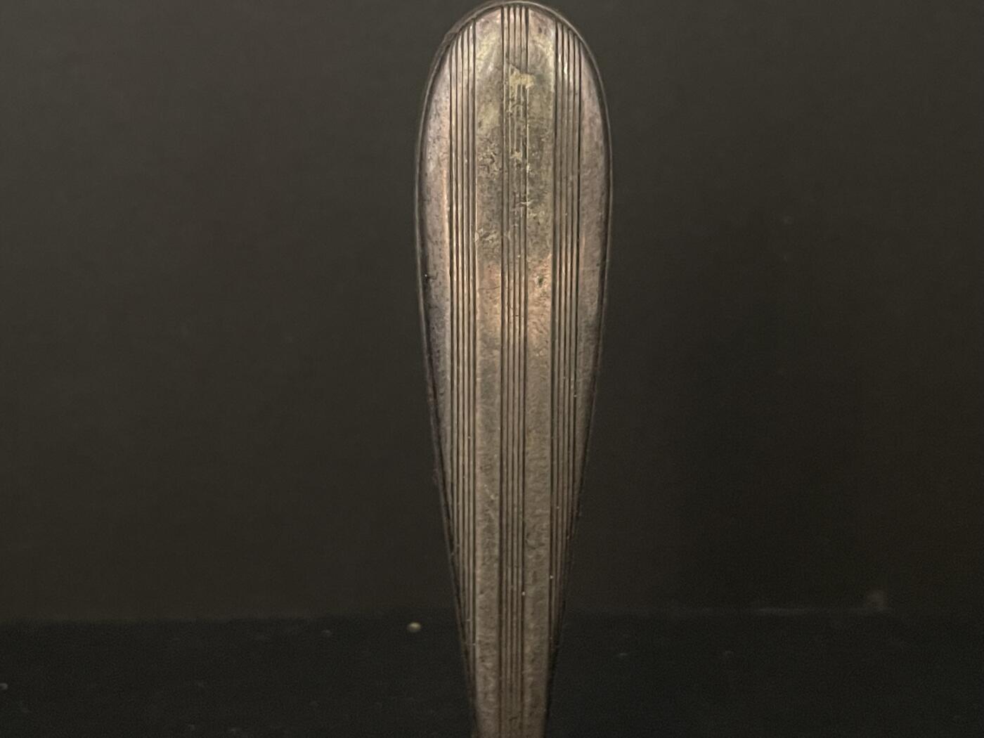 海外回流精品（欧美专场） 欧洲回流纯银火漆印章，8.3cm，16.1g。