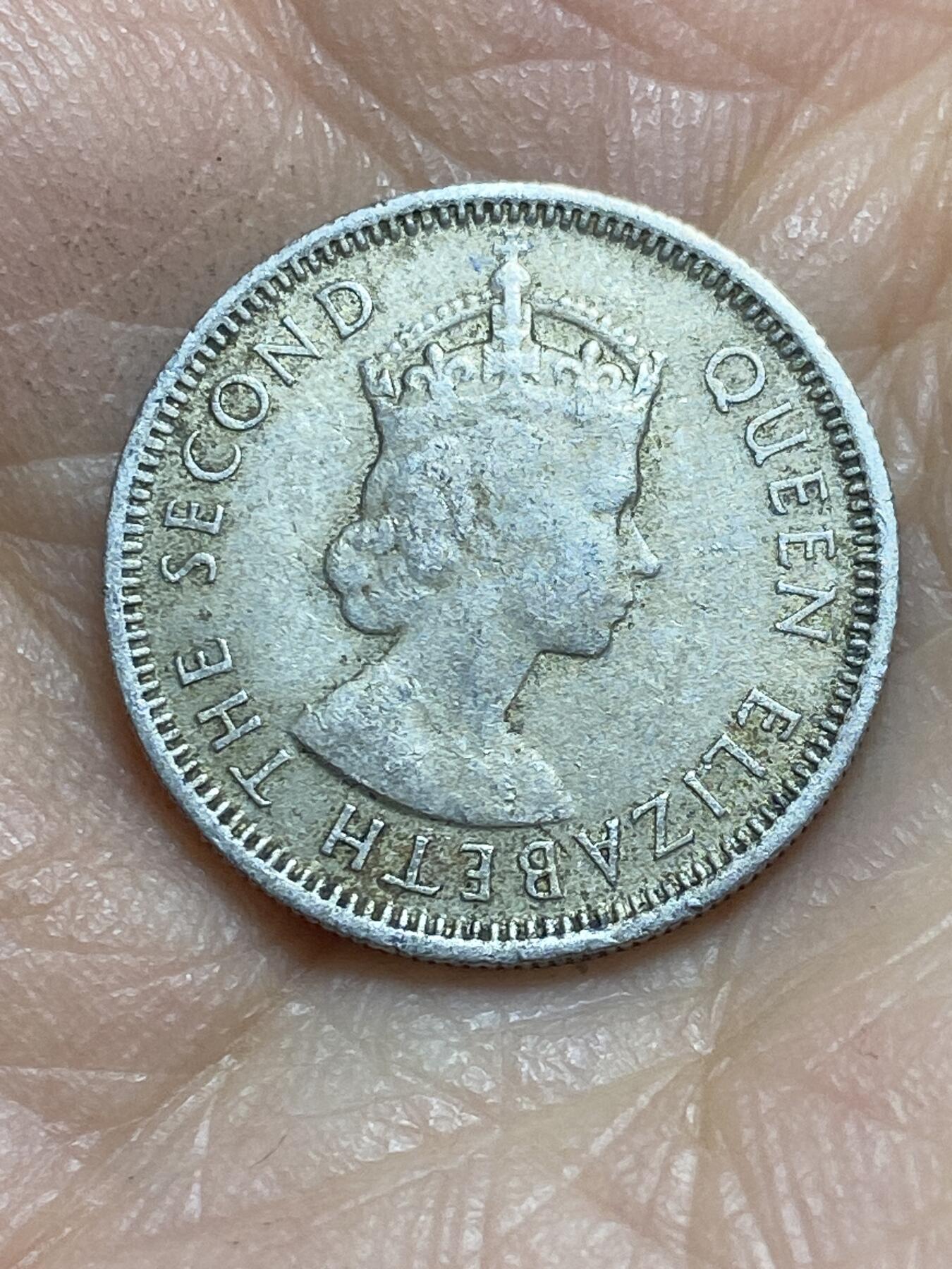 2026年第三场(总第一百七十二场）外国好品散币场(免佣金) 马来亚和英属婆罗洲1953年10分(伊丽莎白二世加冕年)