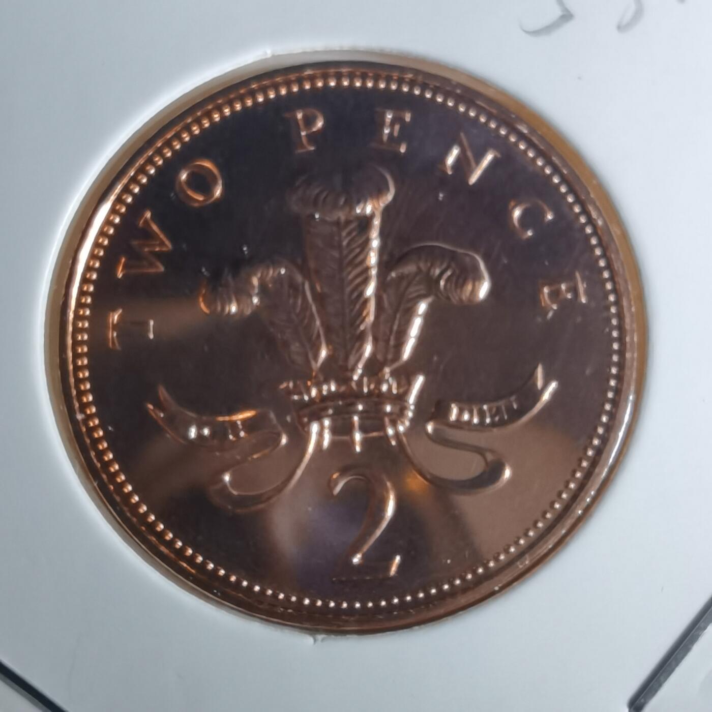 沼泽如烟--第953场 英国2007年2便士