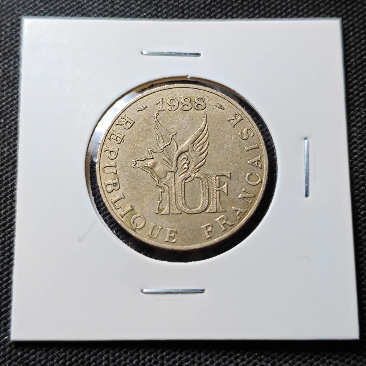 KK钱币收藏小铺  第386期  2月预留时间 周末发货  法国10法郎纪念币