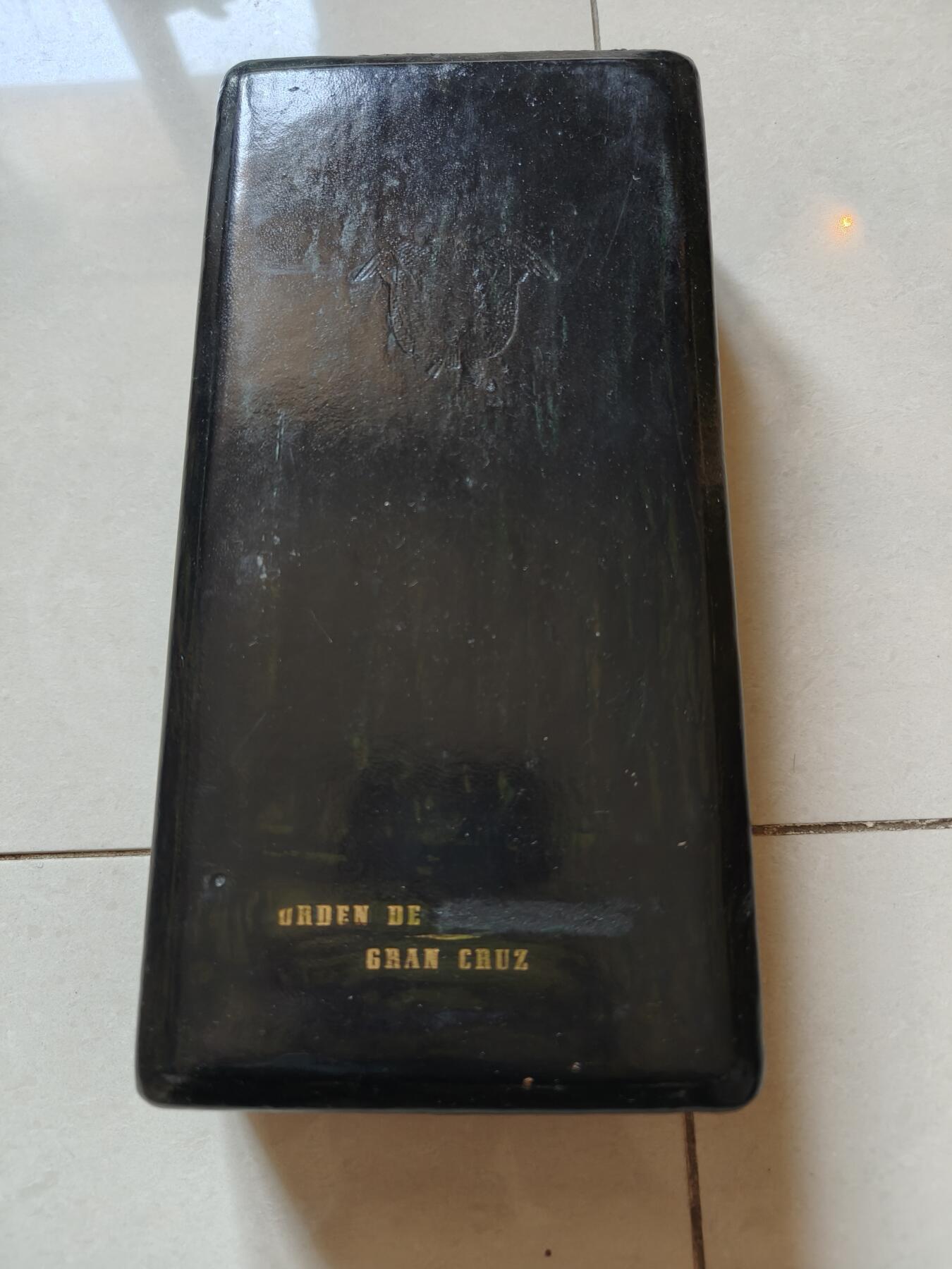 老王徽章第174期 巴拿马大十字级瓦斯科·努涅兹·德·巴尔博亚勋章     少见哥伦比亚珠宝商代工版本    原盒     银质镀金珐琅