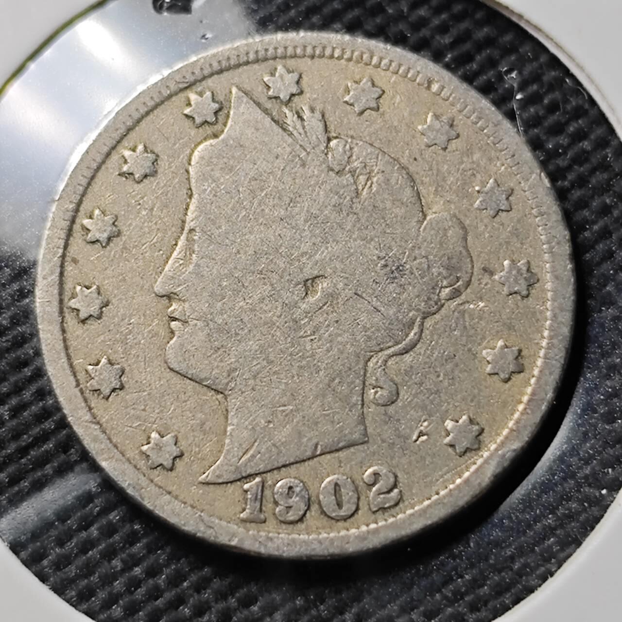 KK钱币收藏小铺  第386期  2月预留时间 周末发货  美国5分镍币