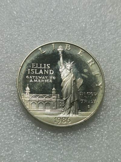 天下钱庄专场欢迎参拍 - 美国自由女神像一美元银币