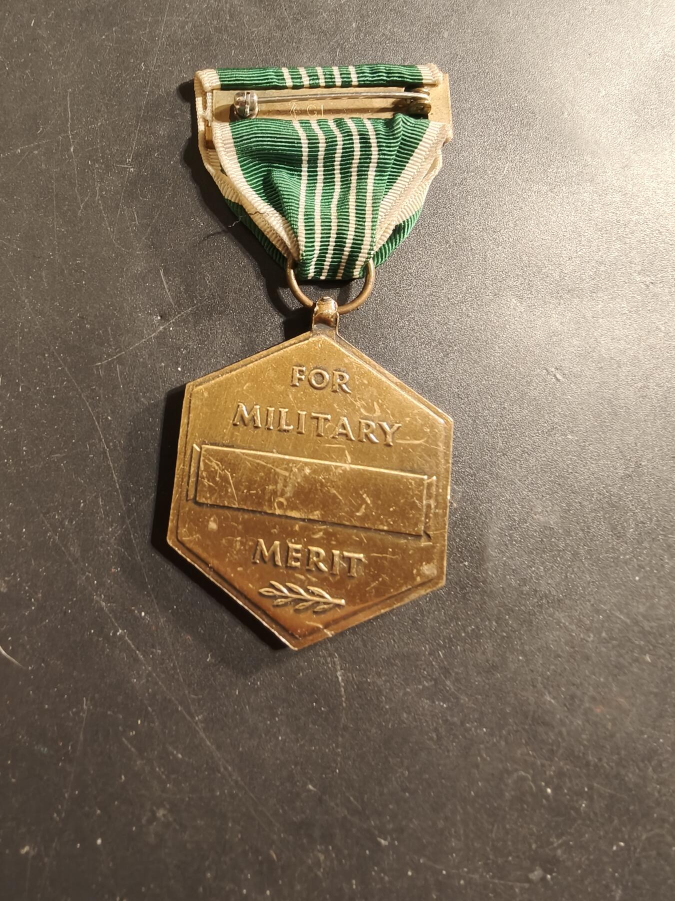 老王徽章第174期 美国陆军军事功绩奖章