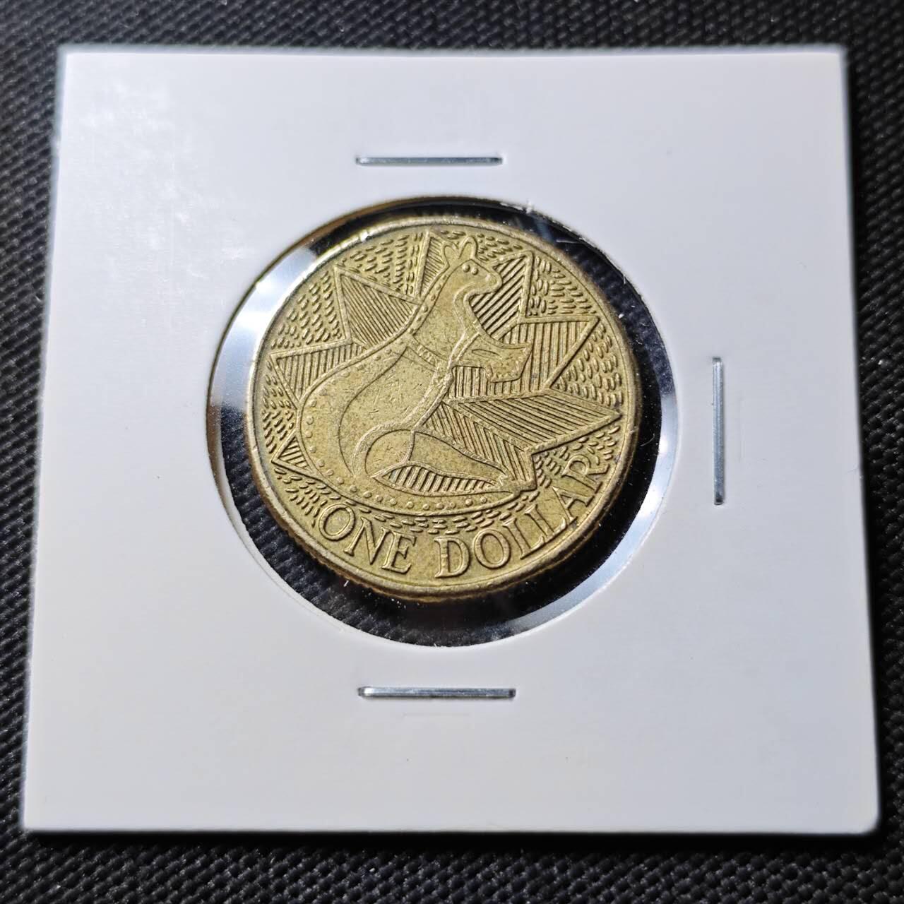KK钱币收藏小铺  第386期  2月预留时间 周末发货  澳大利亚1元纪念币
