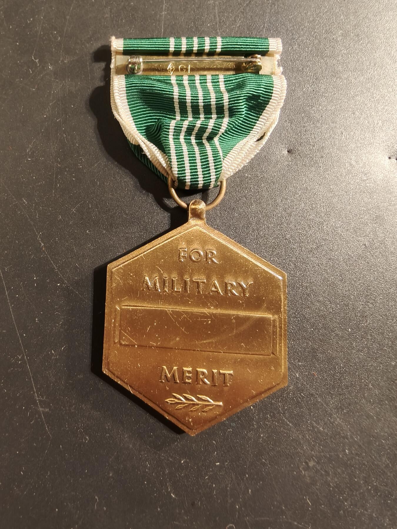 老王徽章第174期 美国陆军军事功绩奖章