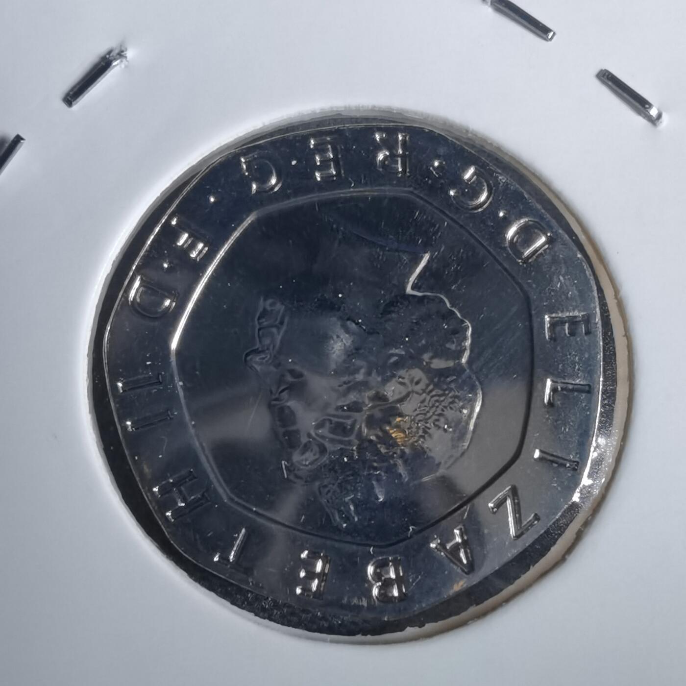 沼泽如烟--第953场 英国2007年20便士