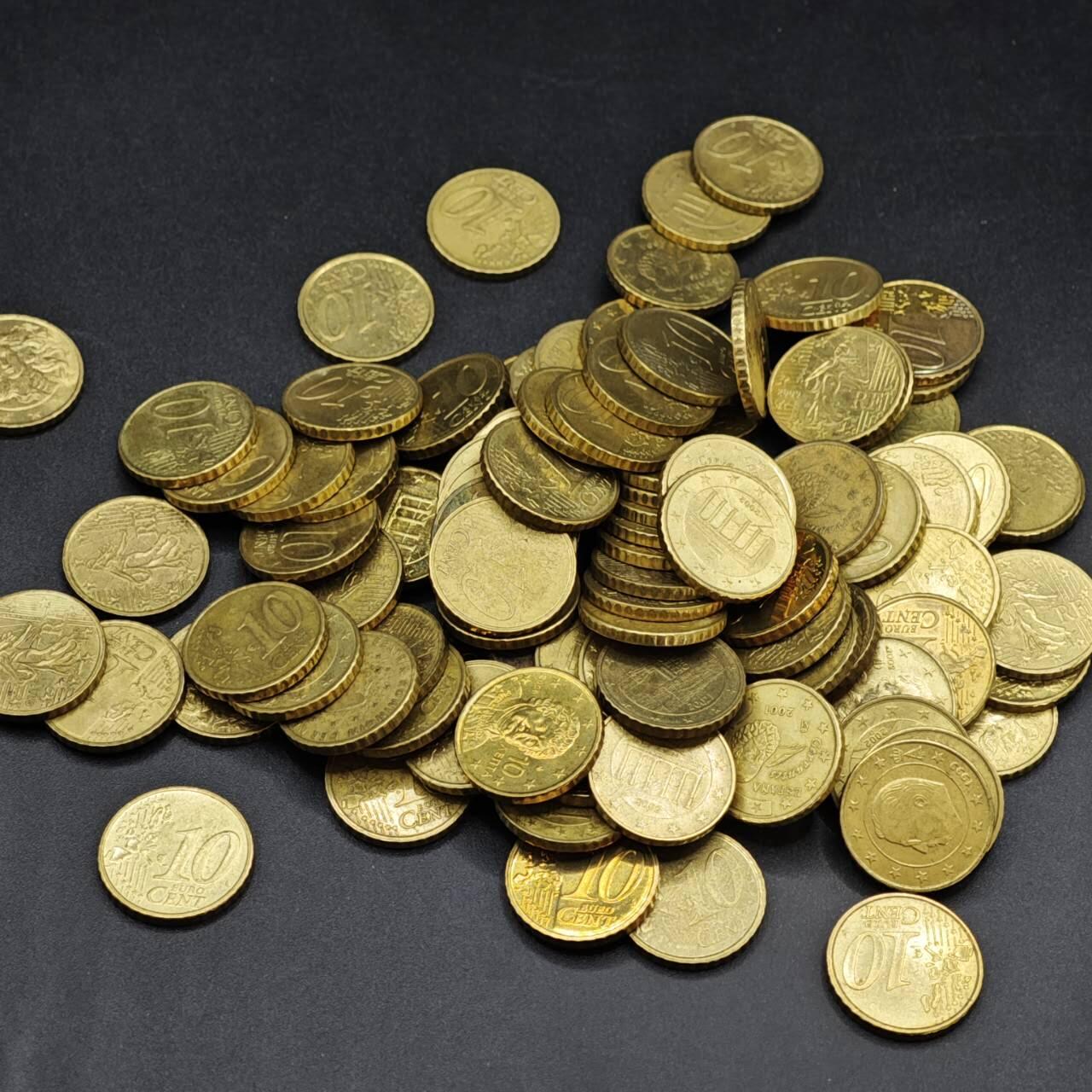 【淘币小摊】实时拍第八百四十一拍   散币批量币场   满百包邮可预留二周 每周一统一发货   10欧分100枚