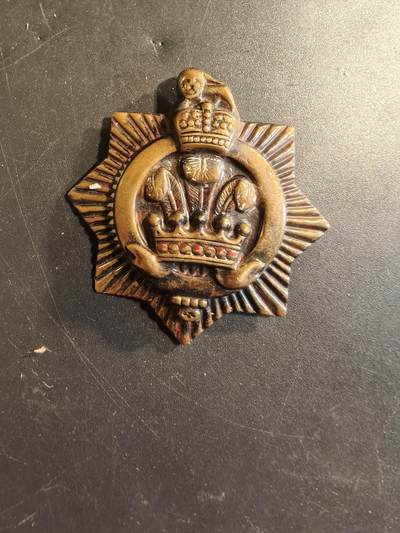老王徽章第174期 - 英国陆军利比亚宪兵帽徽    1935-45