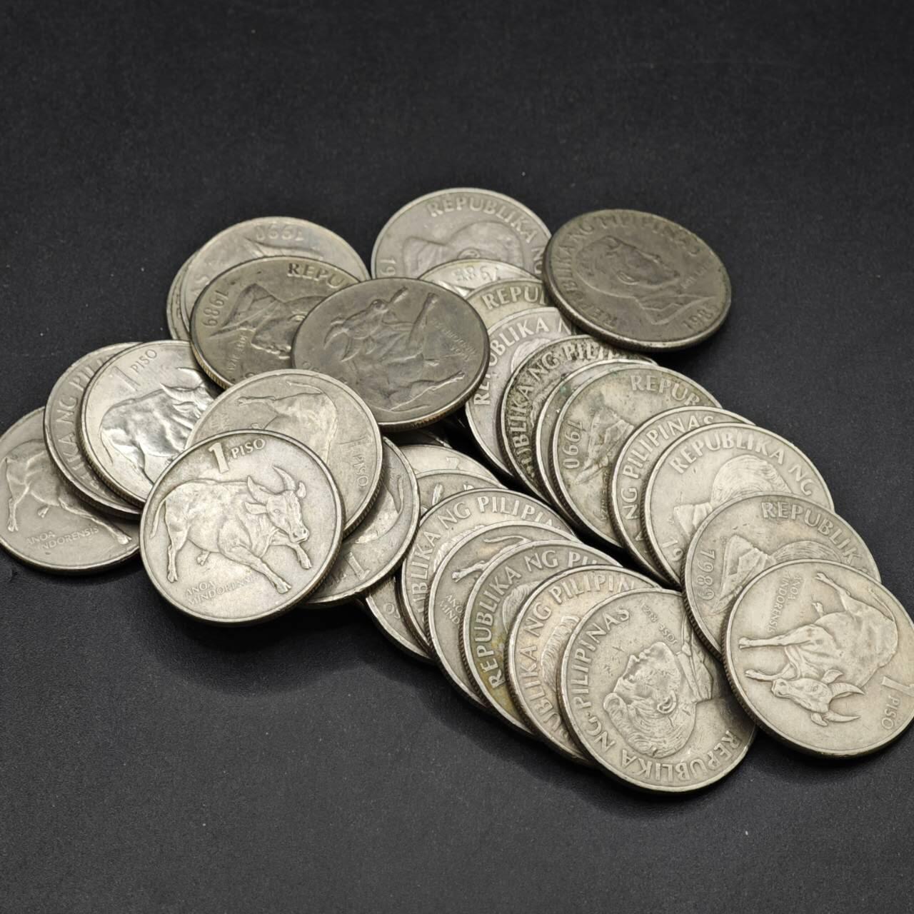 【淘币小摊】实时拍第八百四十一拍   散币批量币场   满百包邮可预留二周 每周一统一发货   菲律宾1比索32枚