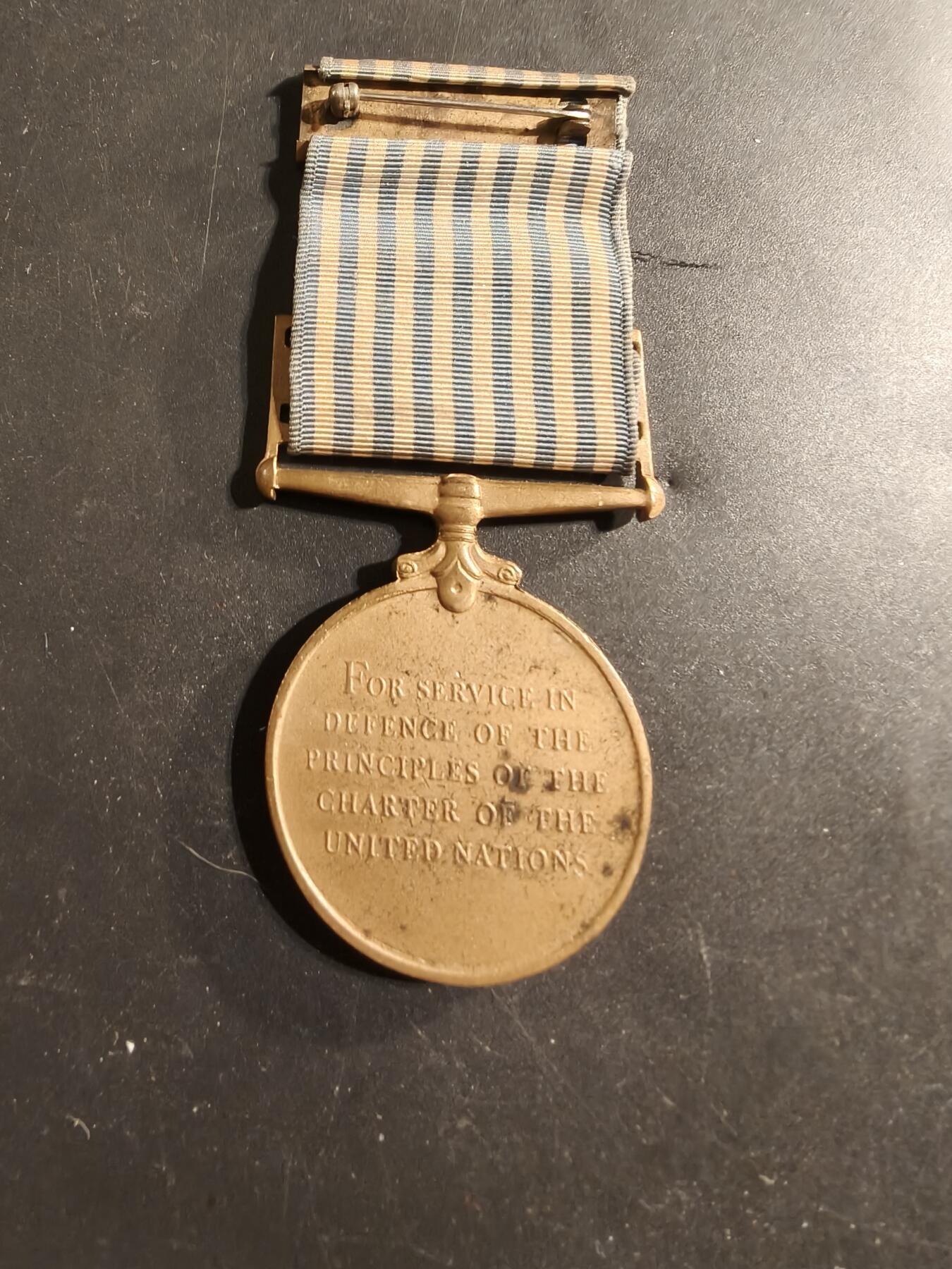 老王徽章第174期 美国联合国韩战奖章