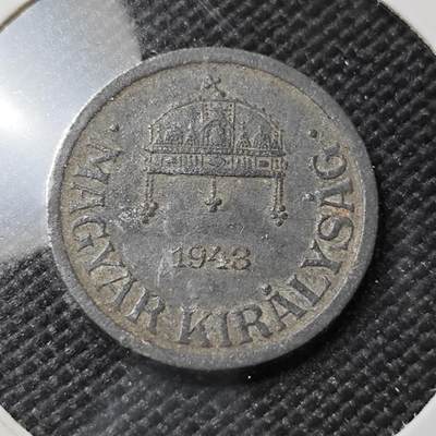 KK钱币收藏小铺  第386期  2月预留时间 周末发货 -  1943匈牙利2菲勒