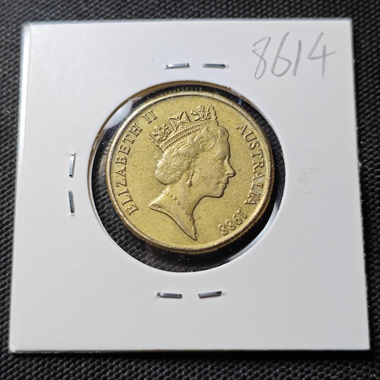 KK钱币收藏小铺  第386期  2月预留时间 周末发货  澳大利亚1元纪念币