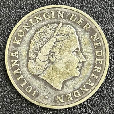 西秦中古拍卖第七十二期 - 荷兰1952年1荷兰盾银币 重5.5克