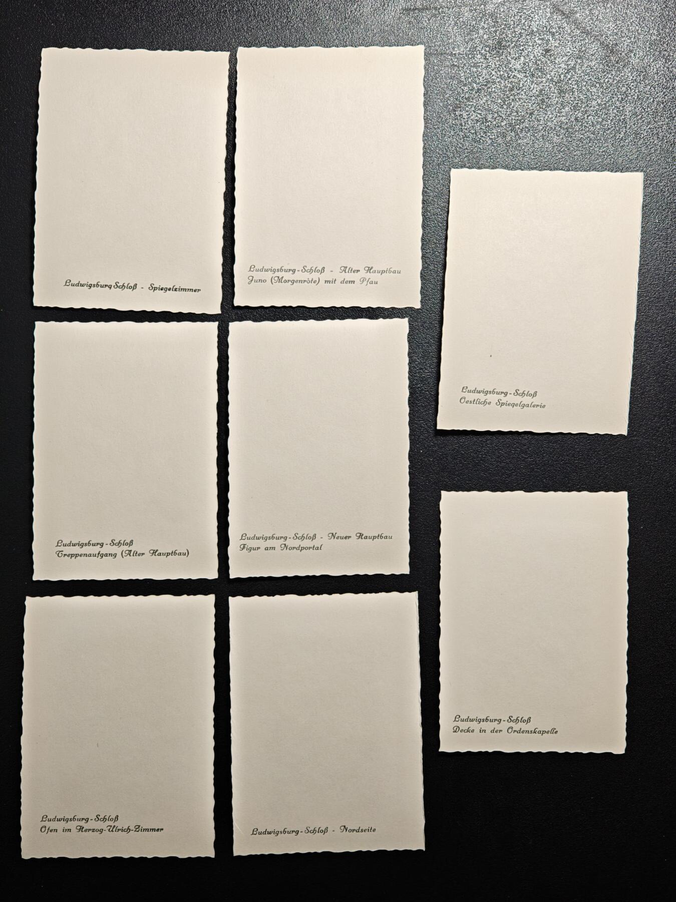 【德藏】世界币章拍卖第160期 欧洲明信片一盒 17张 直径约：92mm×67mm/张