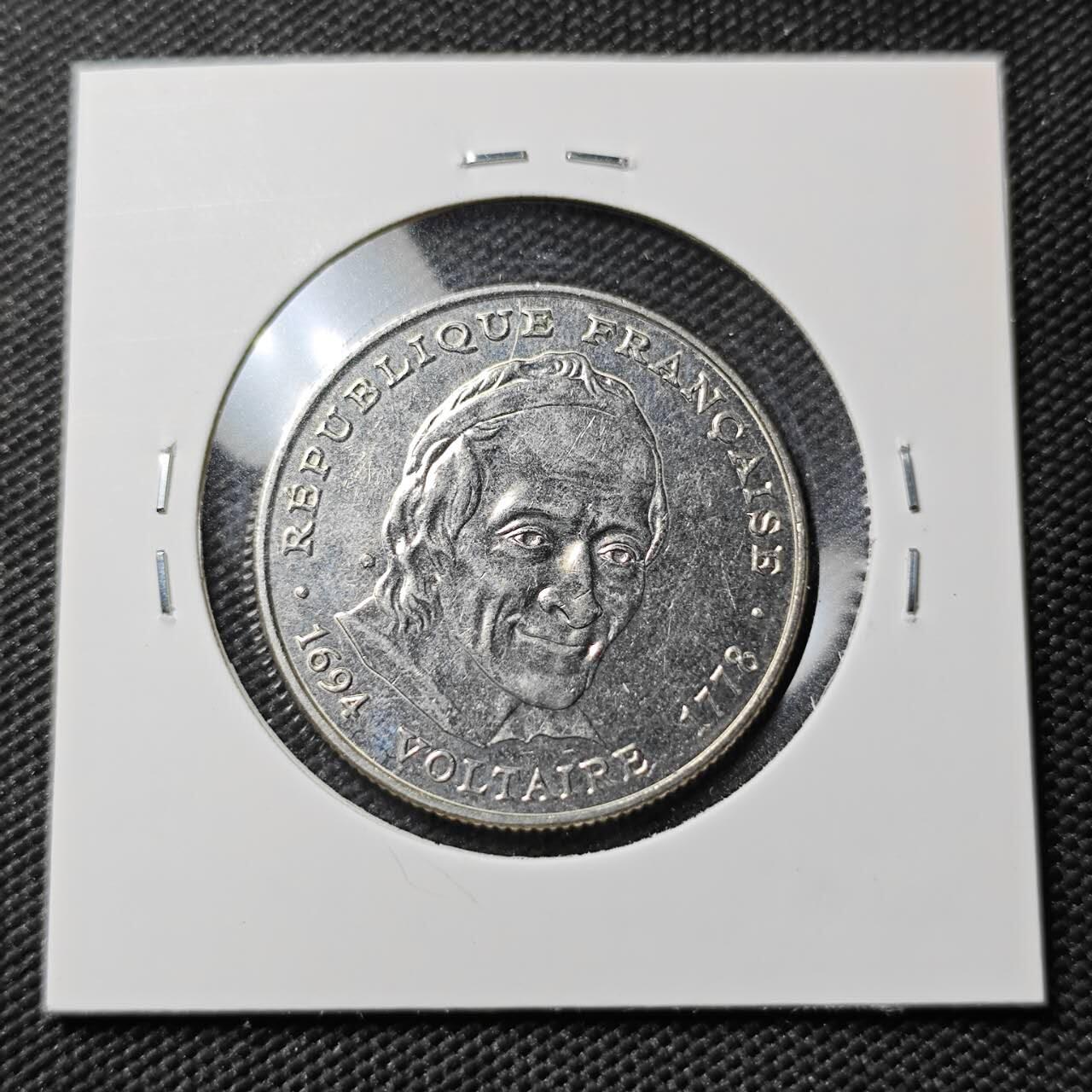 KK钱币收藏小铺  第386期  2月预留时间 周末发货  法国5法郎纪念币