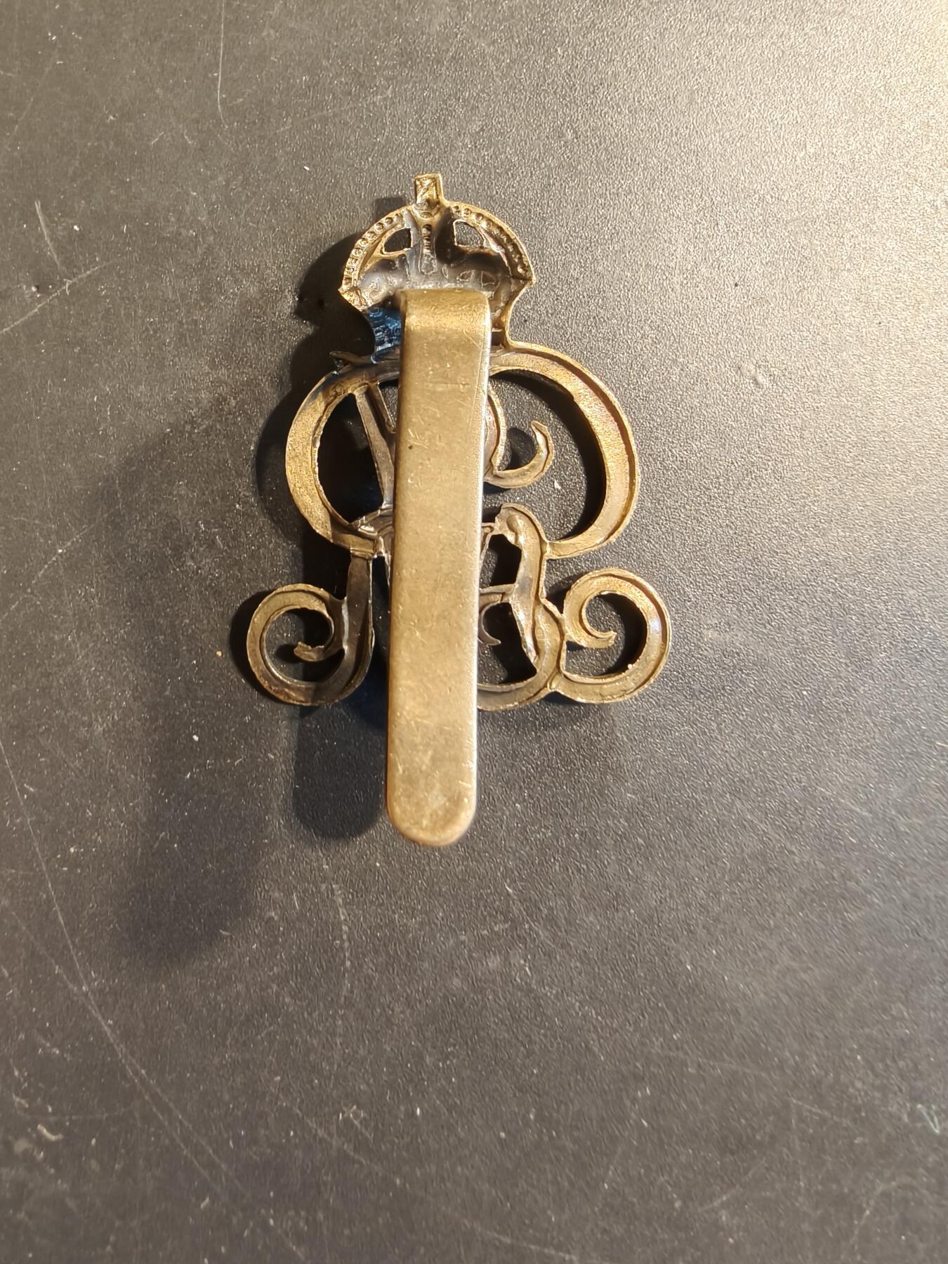 老王徽章第174期 英国诺福克义勇骑兵团帽徽    一战时期