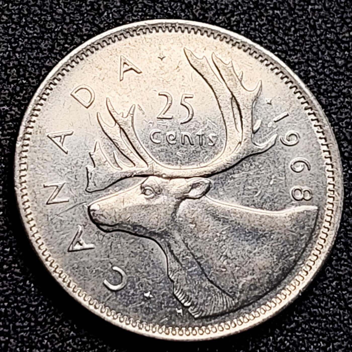 泉币菌-第162场- 新年第五场 精品福利场 美洲 加拿大 1/4元硬币 伊丽莎白女王 