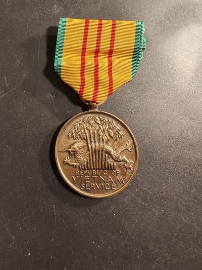 老王徽章第174期 - 美国越战服役奖章