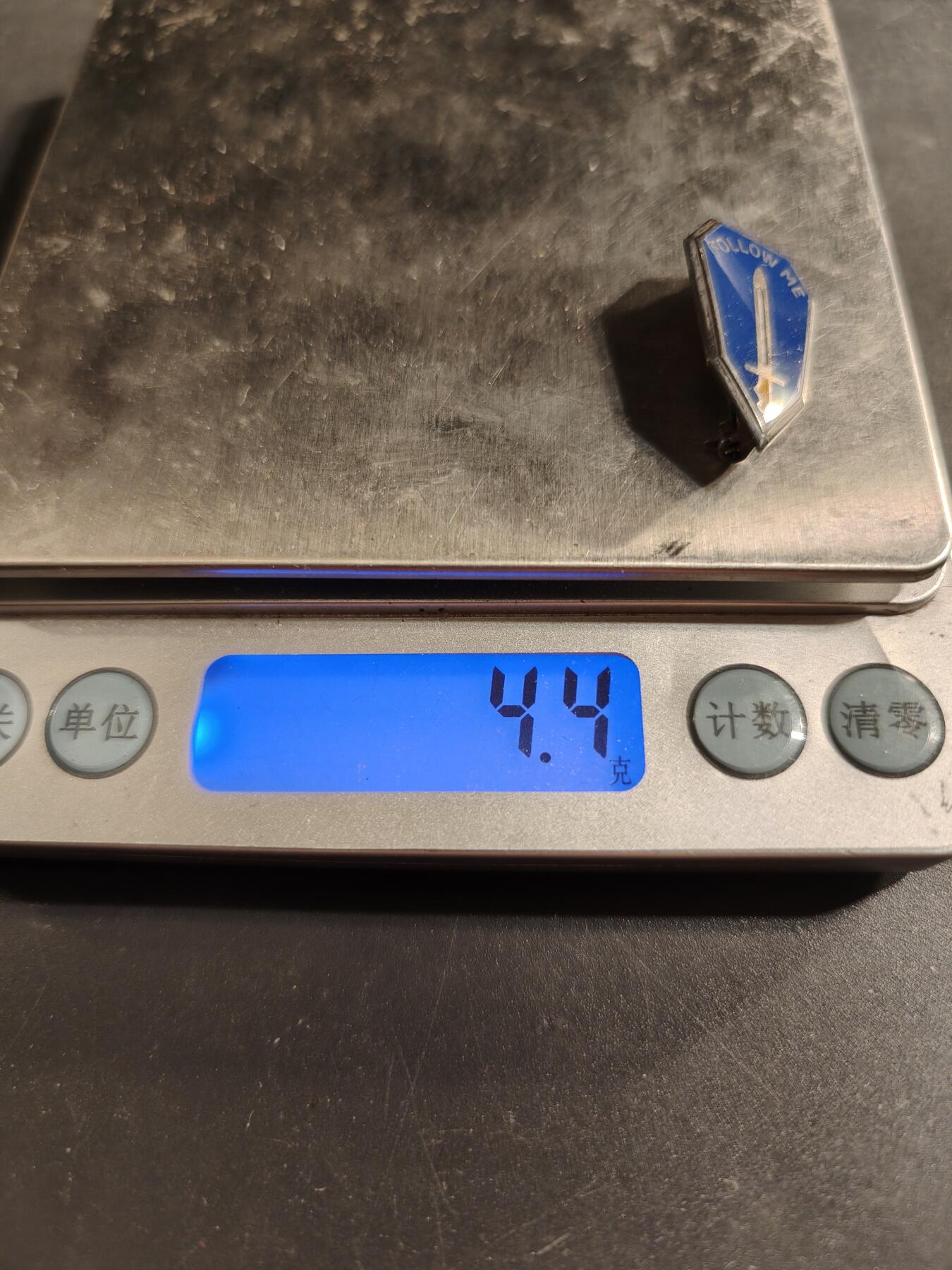 老王徽章第174期 美国本宁堡步兵学校证章    925银质珐琅    二战时期横针版    4.4g