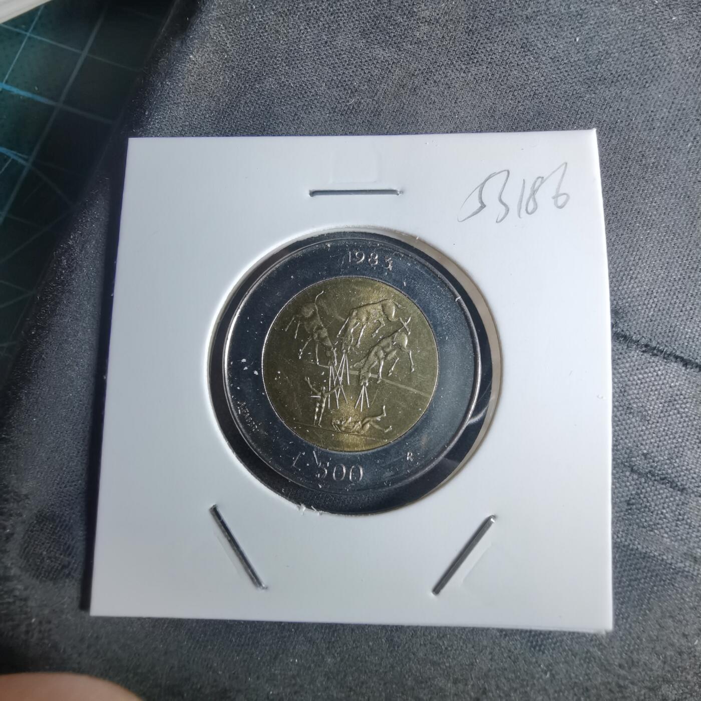 沼泽如烟--第953场 圣马力诺1983年500里拉