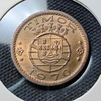 KK钱币收藏小铺  第386期  2月预留时间 周末发货 -  葡属东帝汶50分