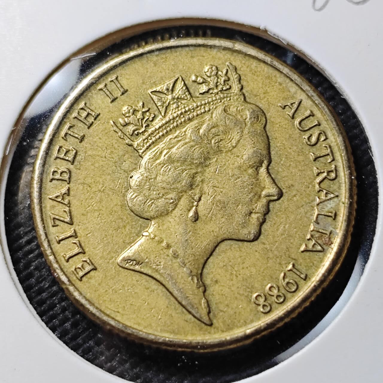 KK钱币收藏小铺  第386期  2月预留时间 周末发货  澳大利亚1元纪念币