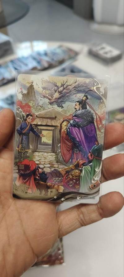 秋原瞳的小店第三十一期（持续收拍，时光冉冉，卡圈陪伴） 卡游三国三弹主题卡千古一瞬三顾茅庐