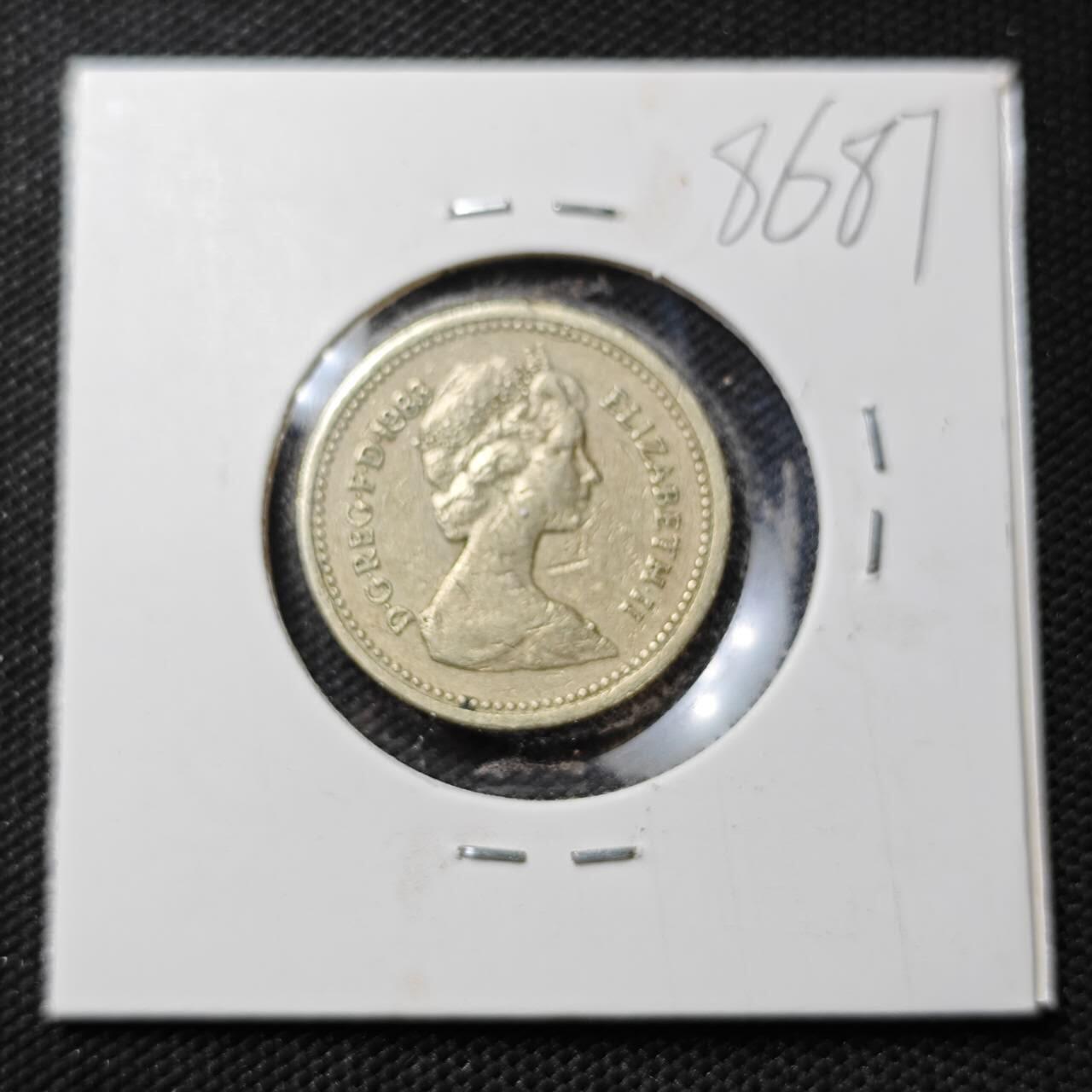 KK钱币收藏小铺  第386期  2月预留时间 周末发货  英国1镑