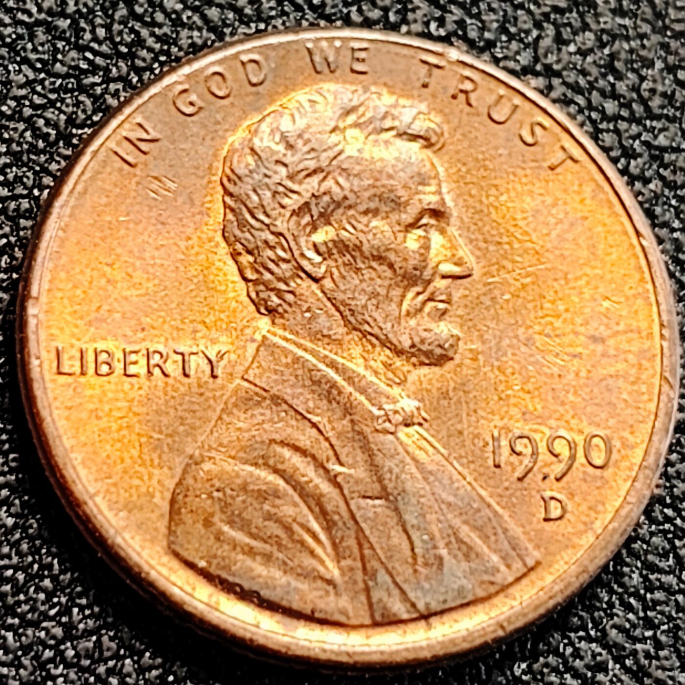 泉币菌-第163场-新年第六场 精品福利场 铜光美品 林肯 美国1美分铜币 19MM  林肯纪念堂 