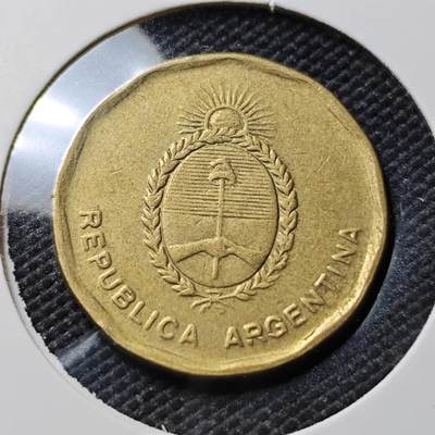 KK钱币收藏小铺  第386期  2月预留时间 周末发货 -  阿根廷10分