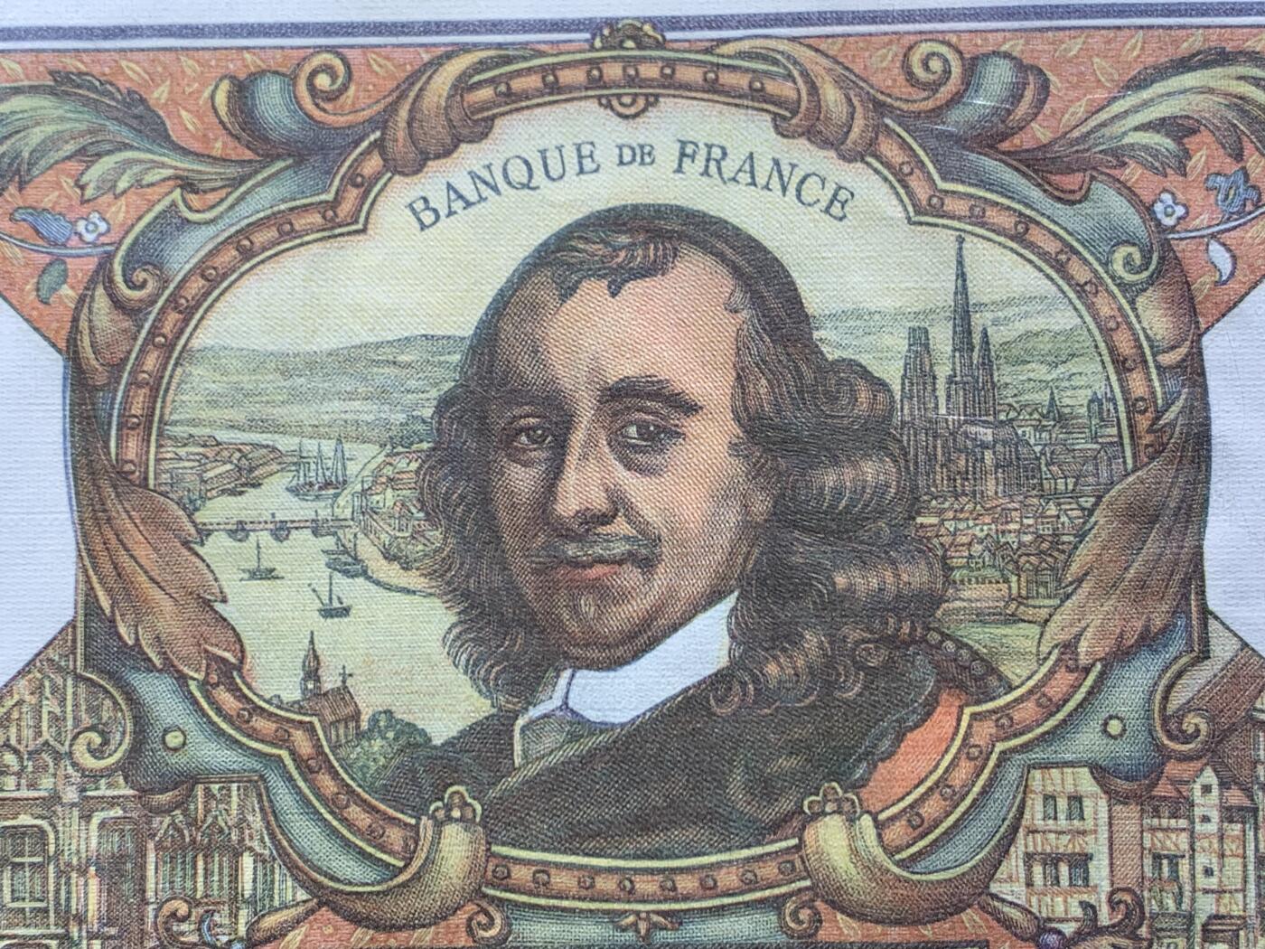 《竞宝斋》第454场 周日，周一 2场连拍 （全场包邮，欢迎送拍） PMG 66EPQ 法国 1976-79年100法郎 高乃伊