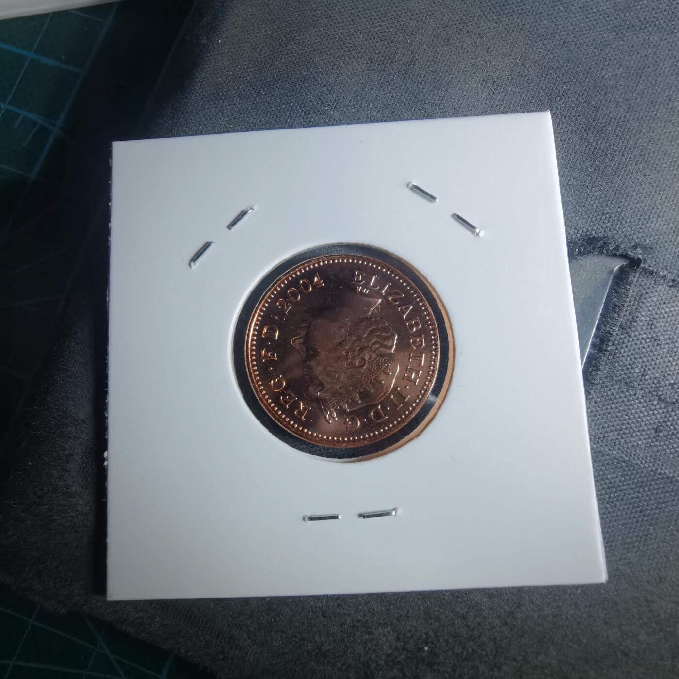 沼泽如烟--第953场 英国2004年1便士