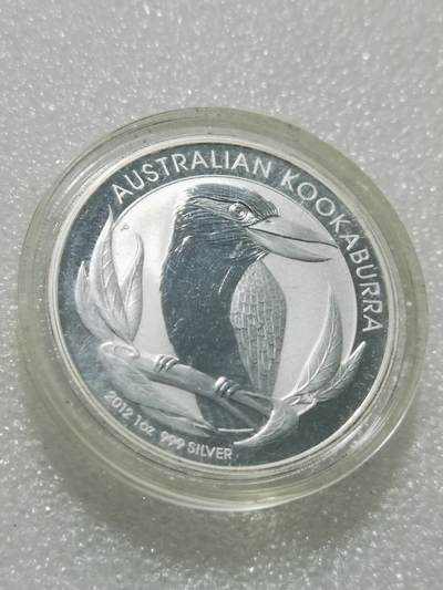 天下钱庄专场欢迎参拍 - 2012年澳大利亚笑翠鸟1盎司银币