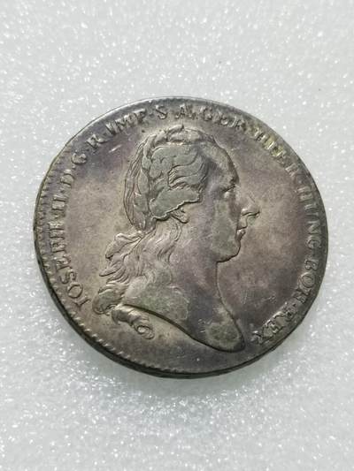 天下钱庄专场欢迎参拍 - 奥地利1784年约瑟夫二世泰勒大银币