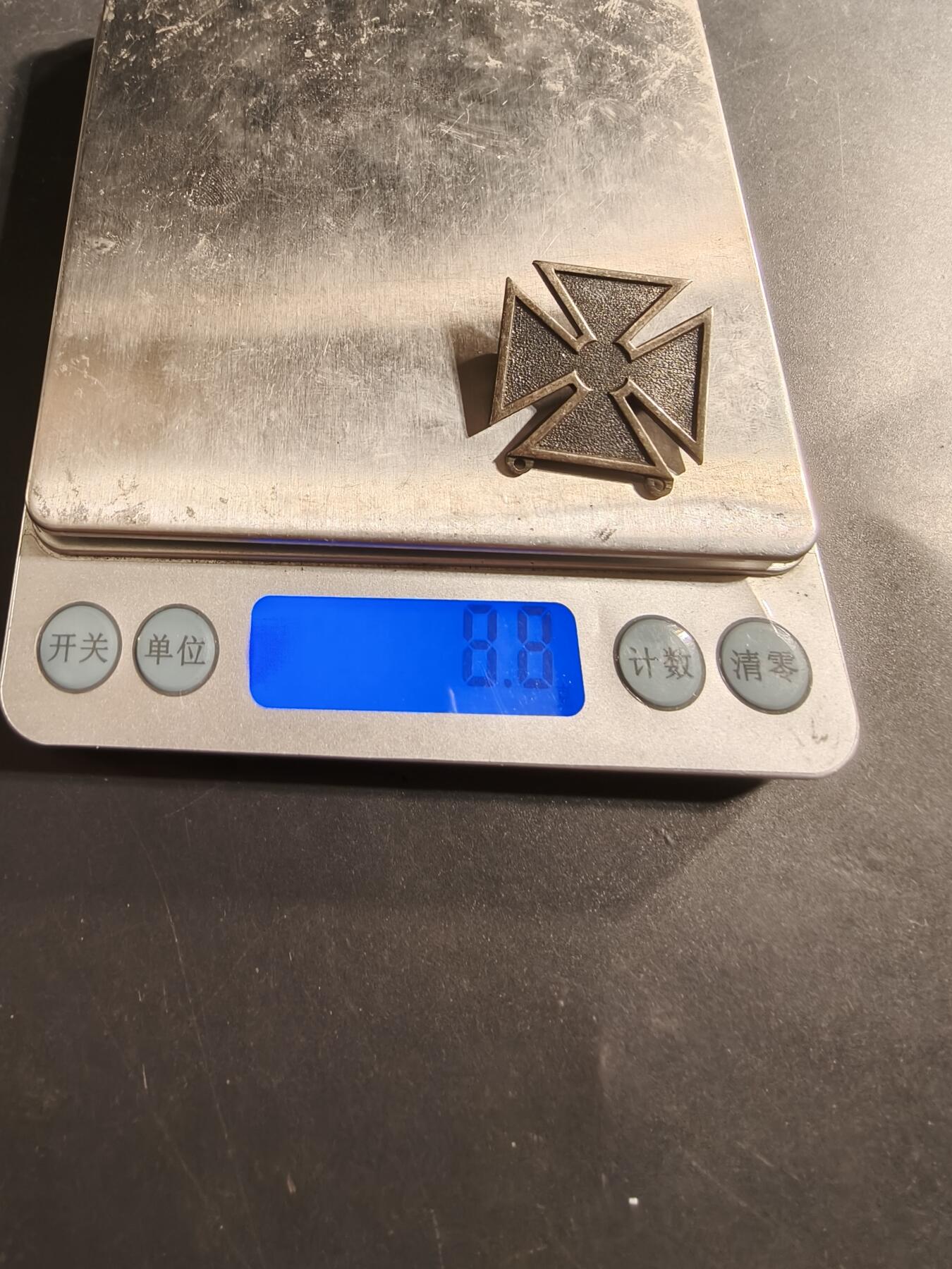 老王徽章第174期 美国陆军神射手技能章   二战时期横针版   925银   8.8g