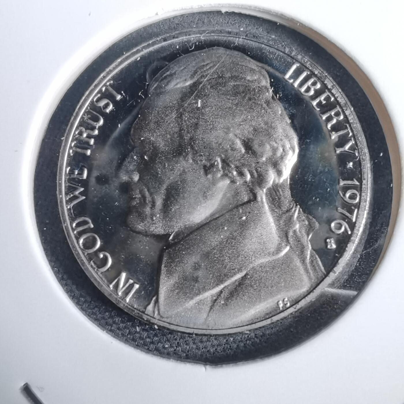 沼泽如烟--第953场 美国1976年五分精制币