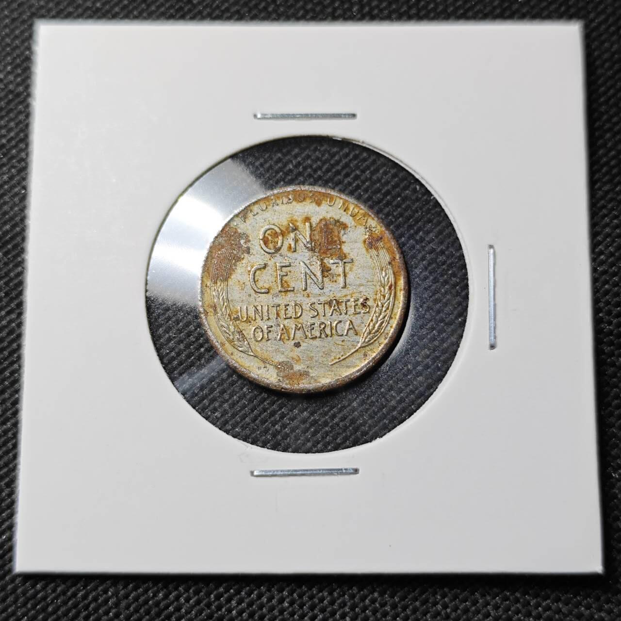 KK钱币收藏小铺  第386期  2月预留时间 周末发货  1943美国1分铁币