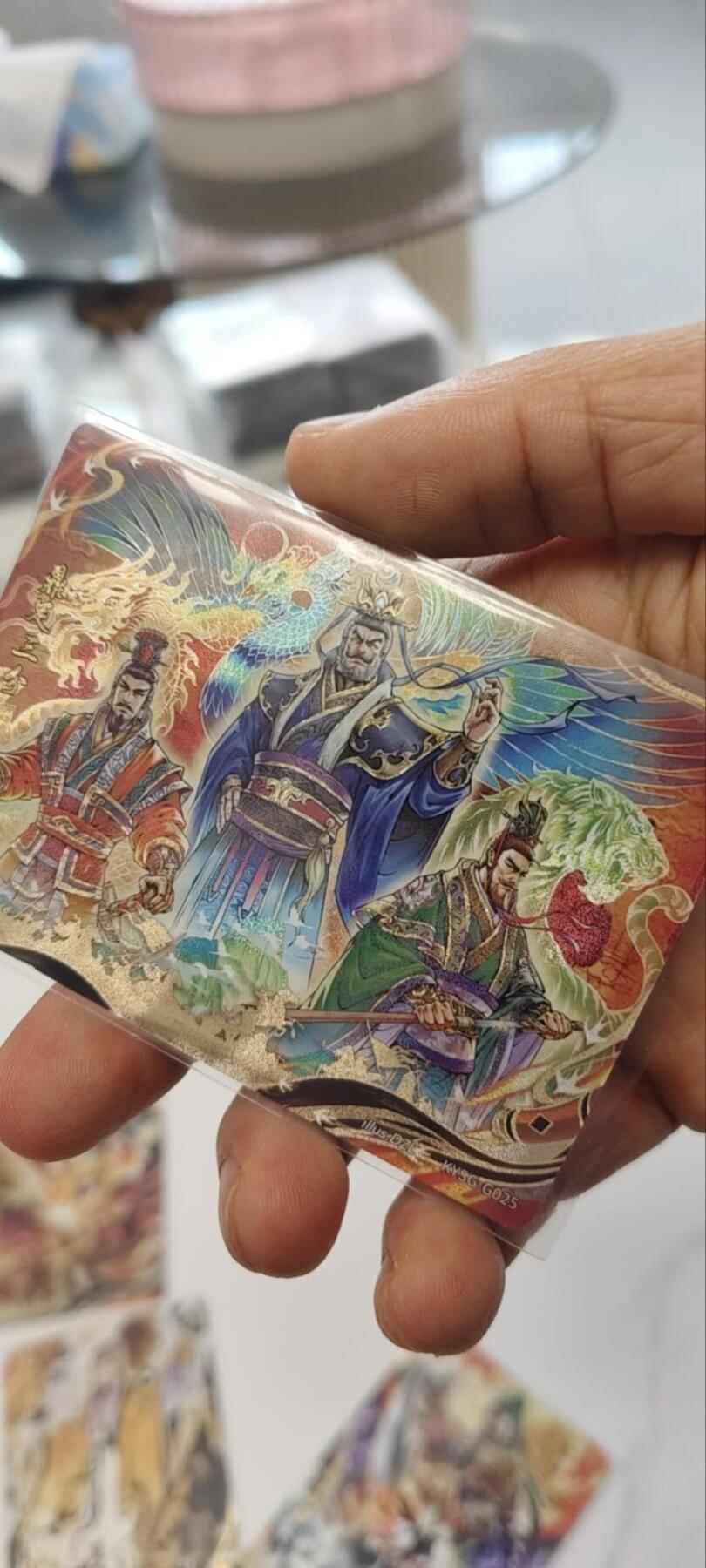 秋原瞳的小店第三十一期（持续收拍，时光冉冉，卡圈陪伴） 卡游三国千古一瞬1到7单主题千古，收藏必备，实物经的起考验