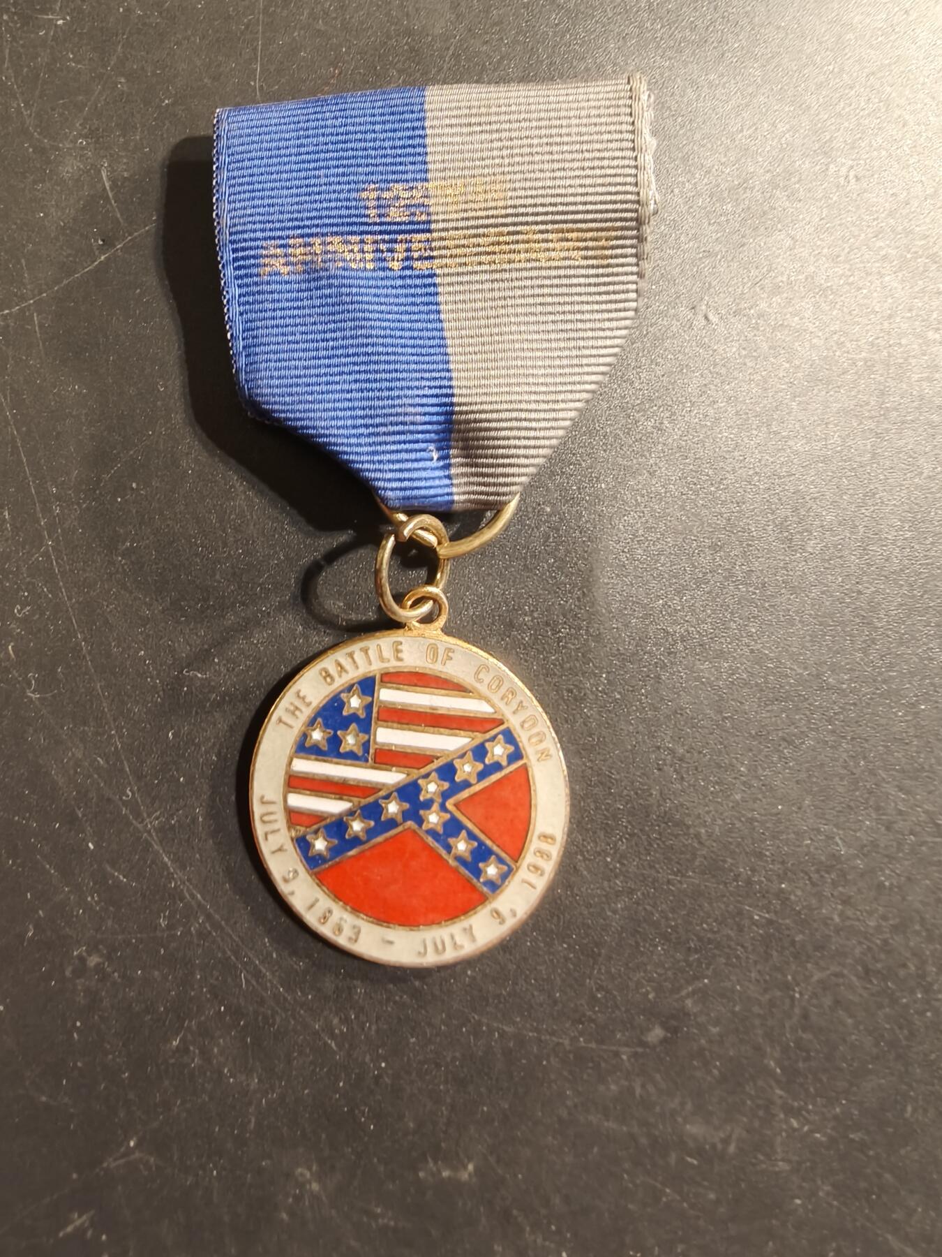 老王徽章第174期 美国内战科林战役135周年纪念章