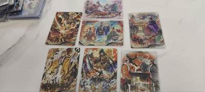 秋原瞳的小店第三十一期（持续收拍，时光冉冉，卡圈陪伴） - 卡游三国千古一瞬1到7单主题千古，收藏必备，实物经的起考验