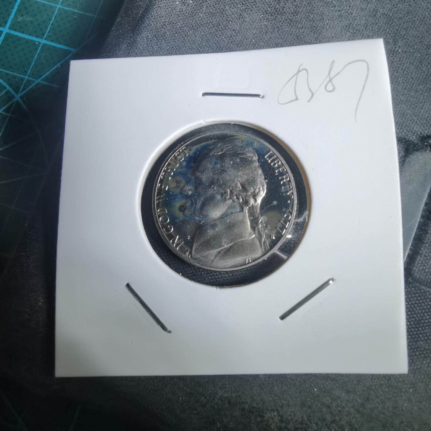 沼泽如烟--第953场 美国1977年五分精制币